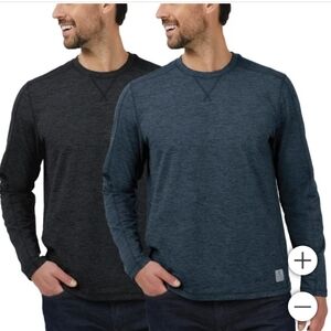 (5)Rugged elements men's long sleeves tees 2pack